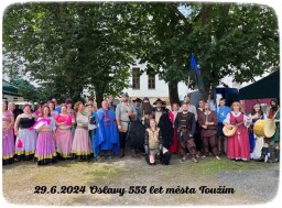Oslavy 555let města Toužim
